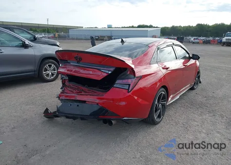 2022 Hyundai Elantra N Line from USA, damaged, VIN KMHLR4AF2NU231796